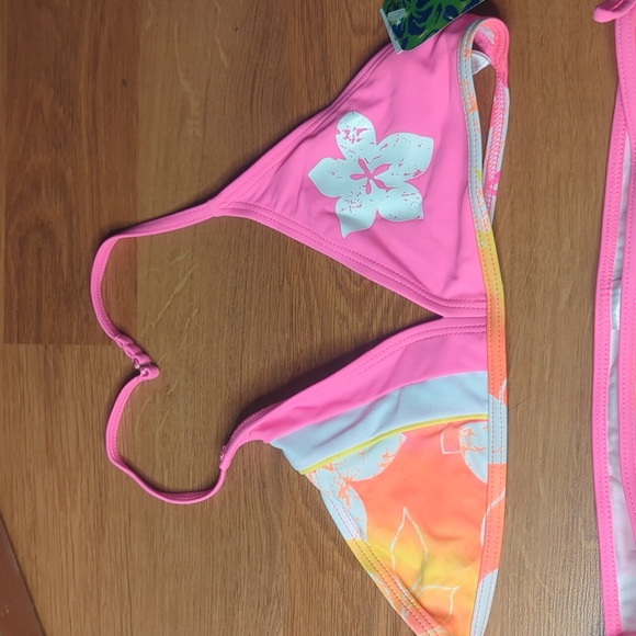 NWT Malibu Girls 2 Pc Bikini Size 16 - Picture 2 of 8